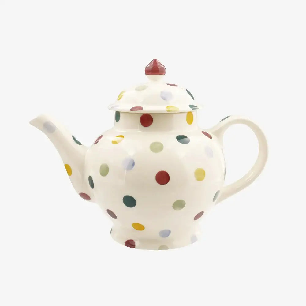 Emma Bridgewater Polka Dot 4 Mug Teapot Boxed