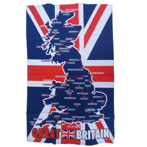 Great Britain Union Jack Tea Towel