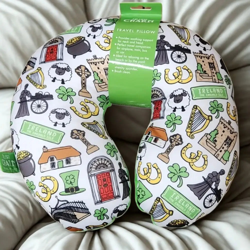 Elgate Irish Charm Travel Neck Pillow
