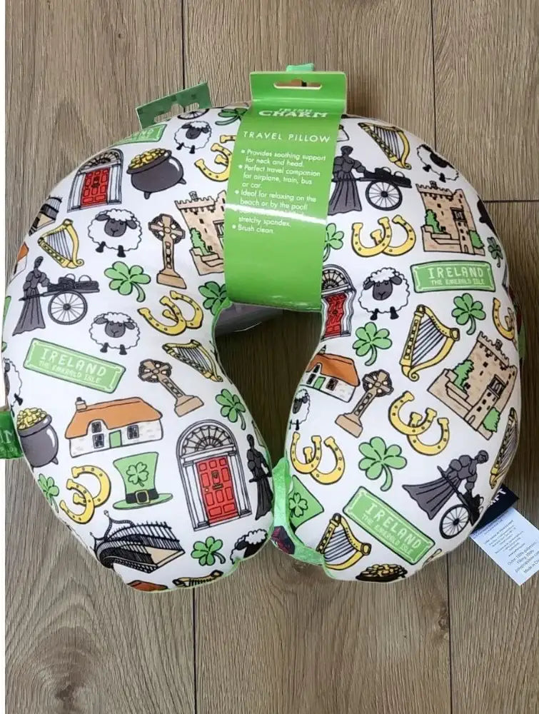 Elgate Irish Charm Travel Neck Pillow