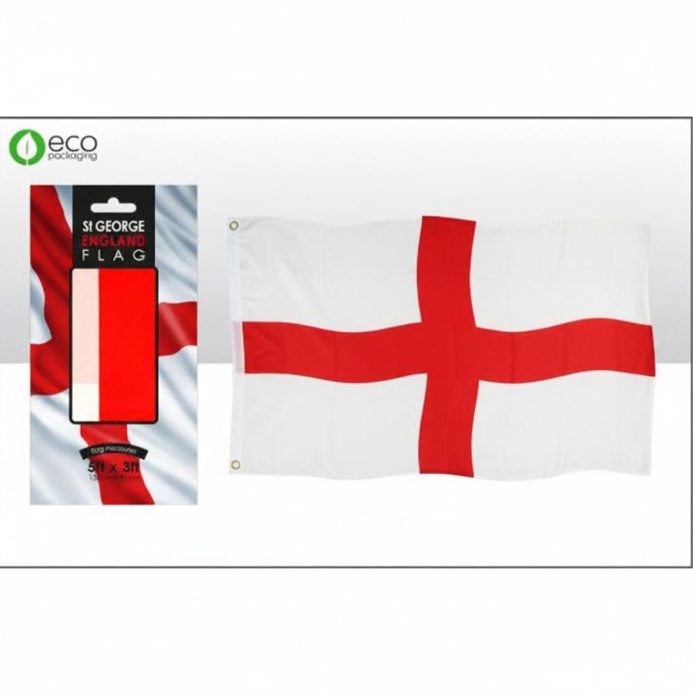 Elgate England St George Flags 5ft x 3ft