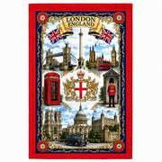 Elgate London England Red Tea Towel British tea towel kitchen gift product image