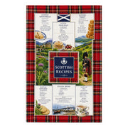 Elgate Scottish Recipes Tea Towel British tea towel kitchen gift product image