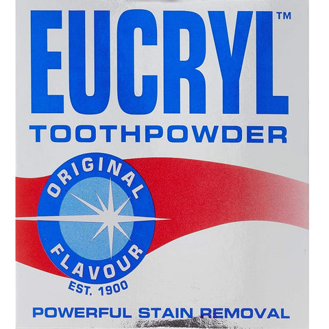 Eucryl Toothpowder Original Powerful Stain Removal 50g