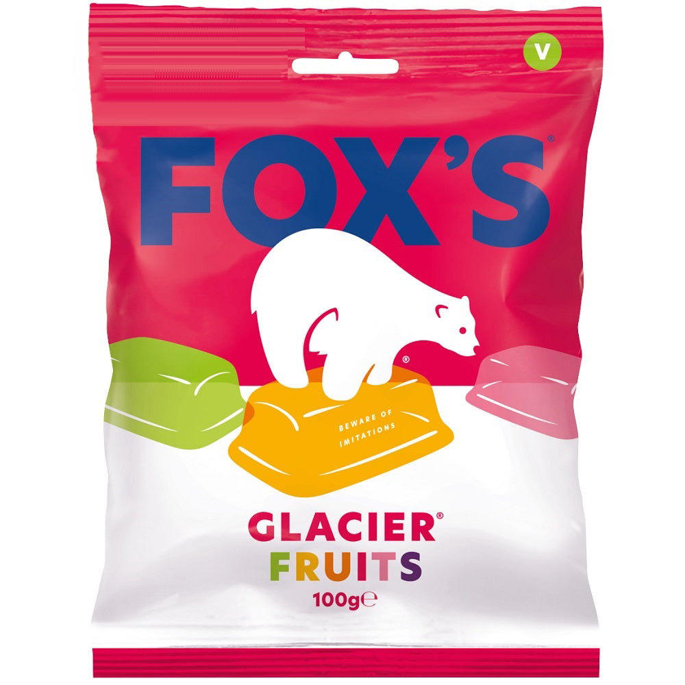 Fox's Glacier Fruits 100g - Refreshing Sweets | Fox's – British Food ...