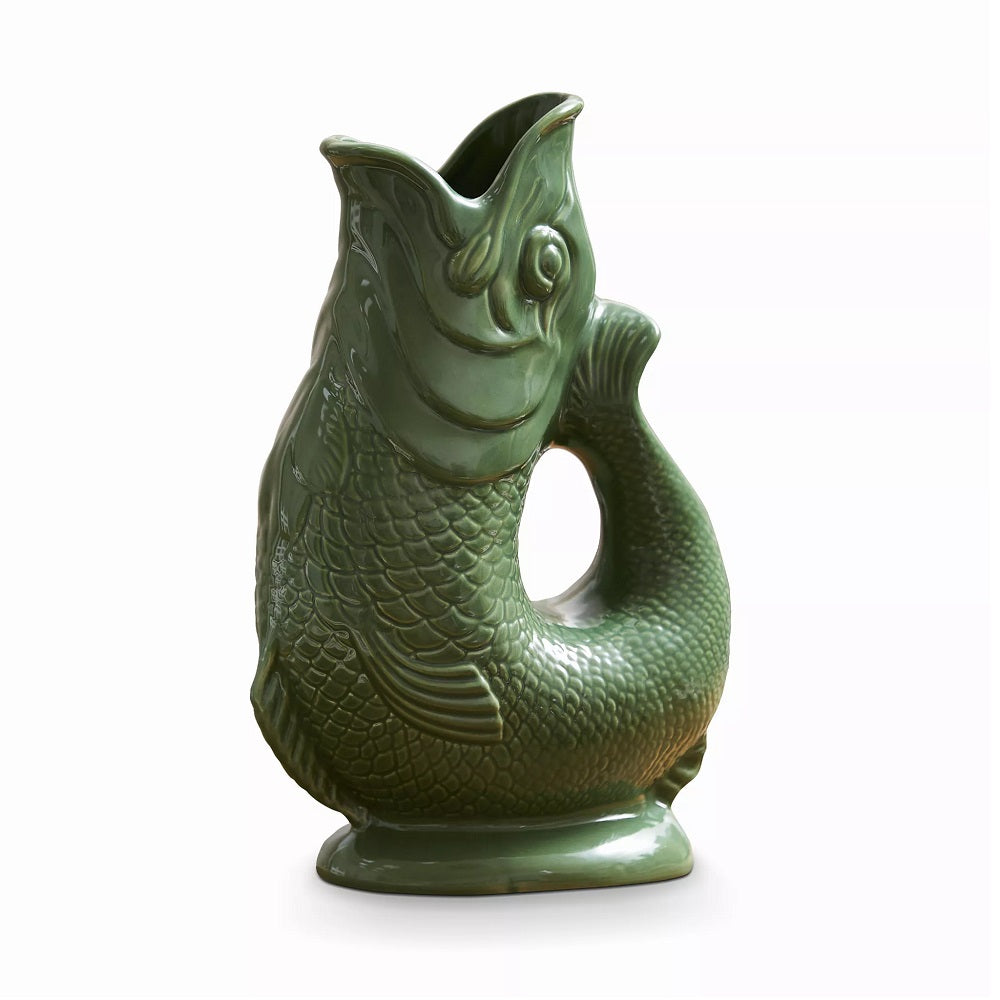 Wade Ceramics Gluggle Jug - Large (Color: Green)