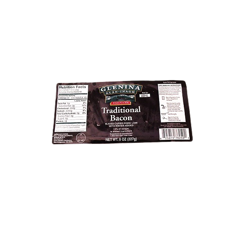 Glenina Traditional Bacon 8oz