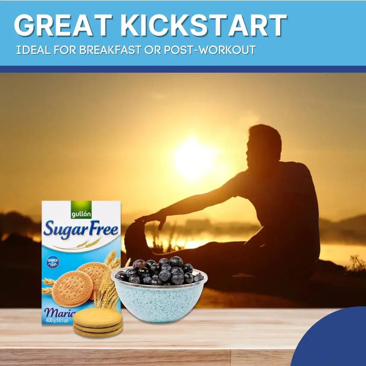 Gullon Sugar Free Maria Biscuits 400g