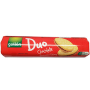 Gullon Duo chocolate-filled sandwich biscuits, 250g.