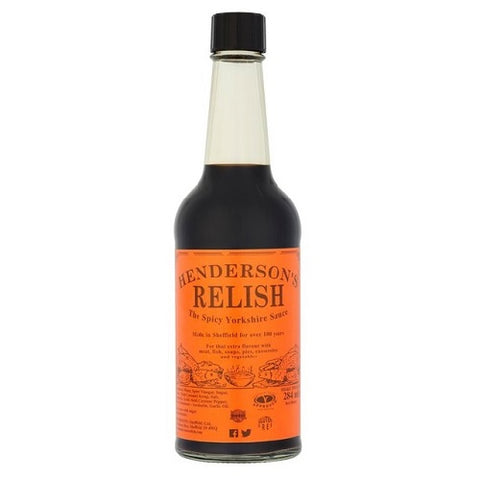 Hendersons Relish - Spicy Yorkshire Sauce 284 ml - British Food Supplies