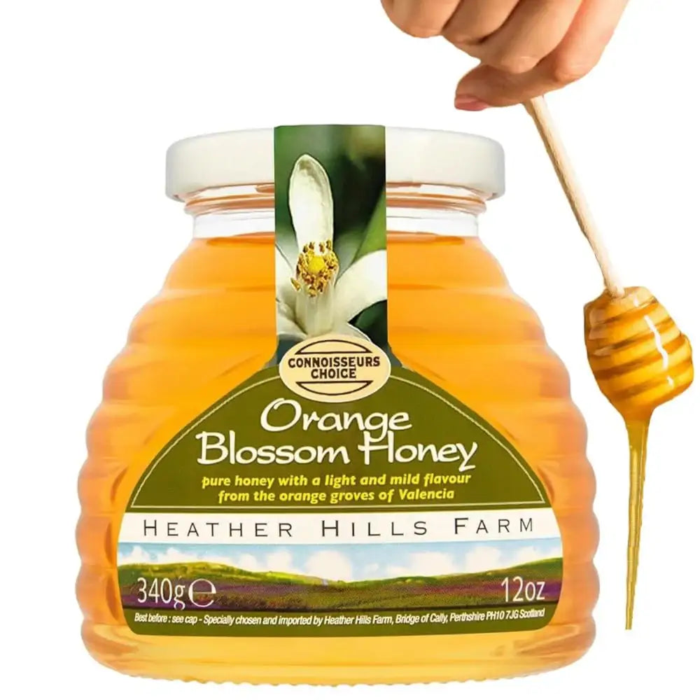 Heather Hills Orange Blossom Honey 12Oz
