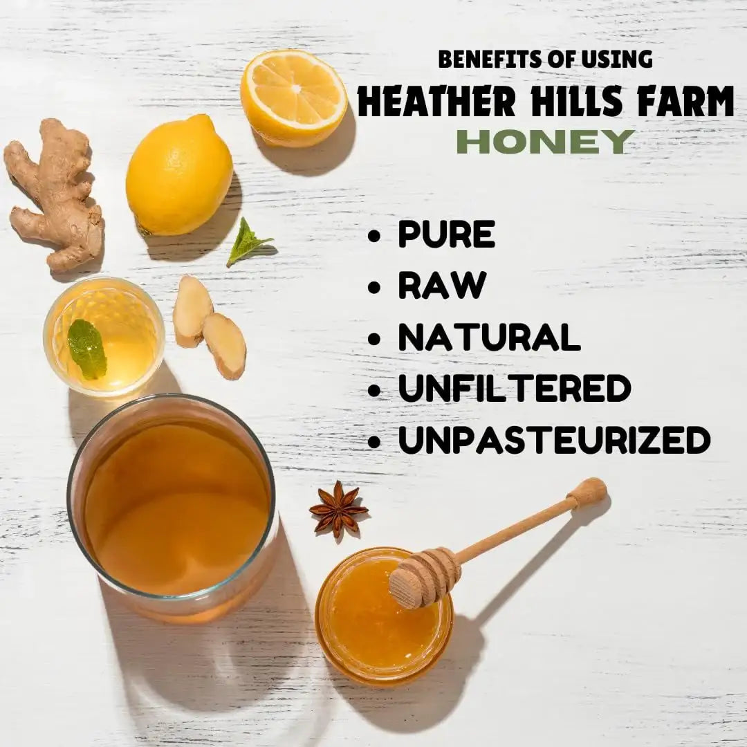 Heather Hills Orange Blossom Honey 12Oz