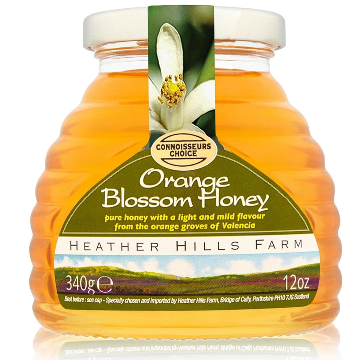 Heather Hills Orange Blossom Honey 12Oz product image