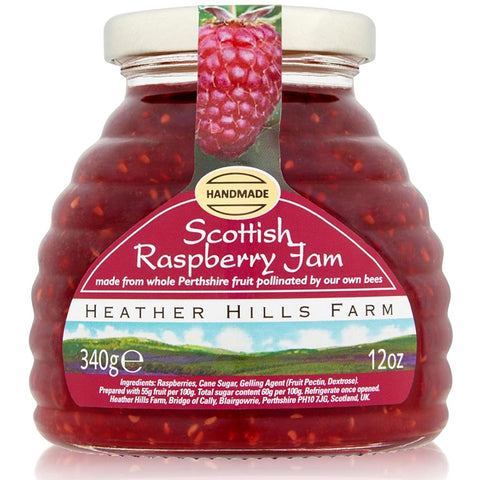 Heather Hills Scottish Raspberry Jam 340g