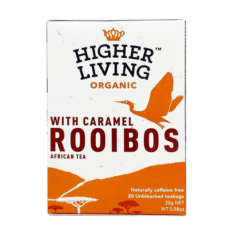 Higher Living Organic Rooibos Caramel Tea 28g