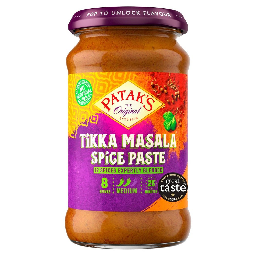 Patak's Tikka Masala Medium Spice Paste 283G product image