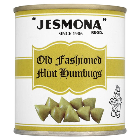 Jesmona Old Fashioned Mint Humbugs Sweets Tin 250g
