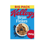 Kellogg's Bran Flakes 750g – crispy wheat bran breakfast cereal for a delicious everyday breakfast.