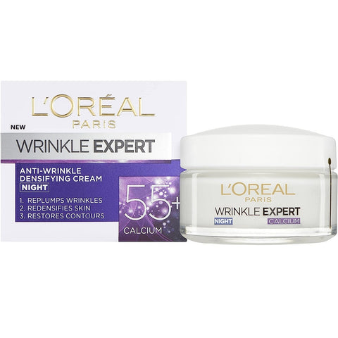 L'Oreal Paris Wrinkle Expert Anti-Wrinkle Densifying 55+ Calcium Night Cream 50ml