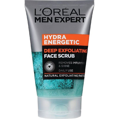 L'Oréal Paris Men Expert Hydra Energetic Deep Exfoliating Face Scrub 100ml