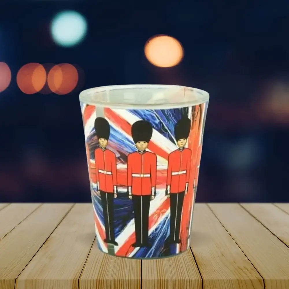 Union Jack Multiple Guard with Spin Shot Glass