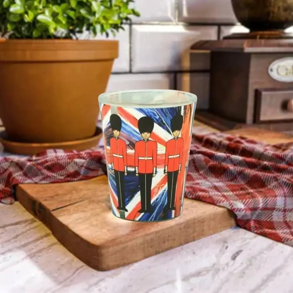 Union Jack Multiple Guard with Spin Shot Glass