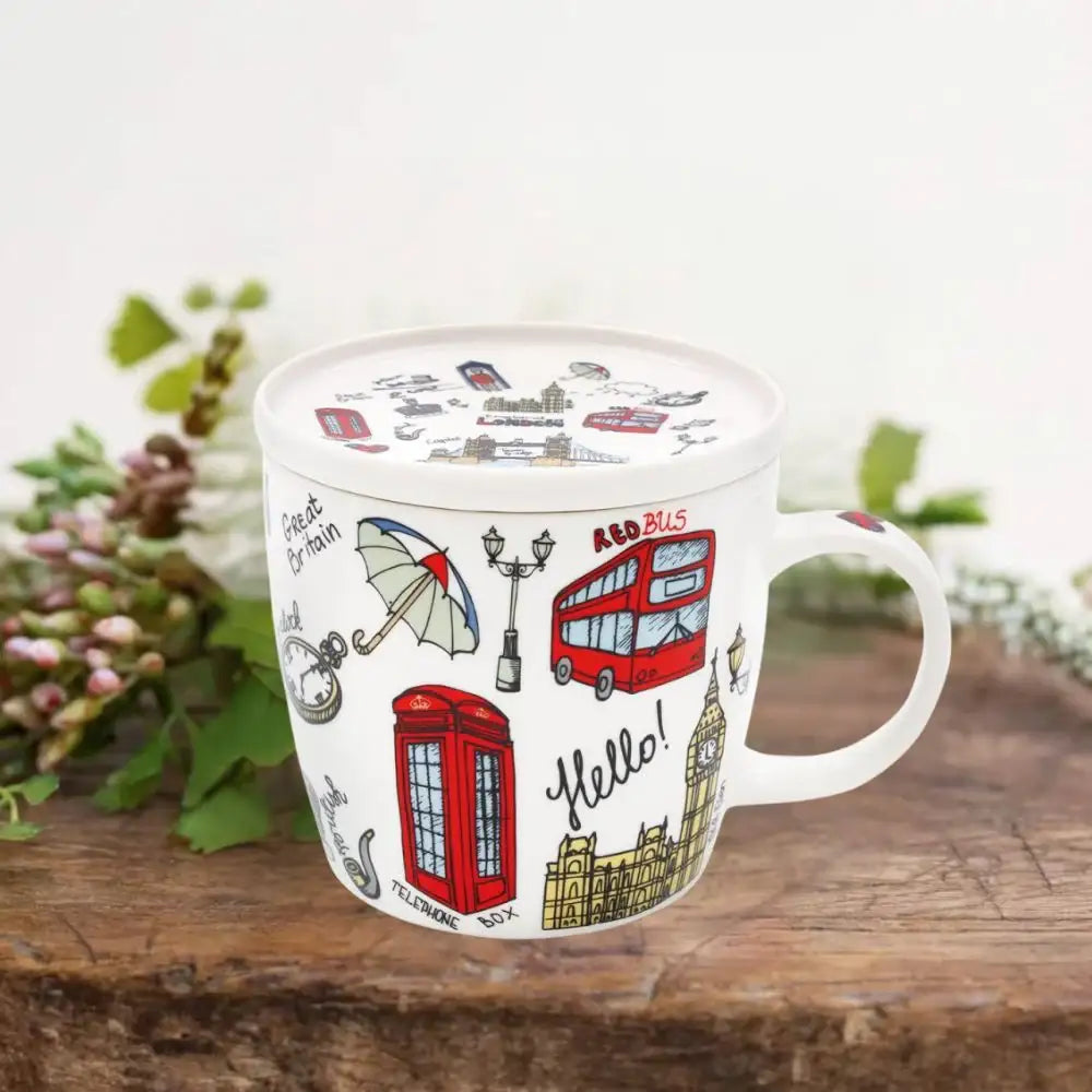 Lesser & Pavey London Sketch Mug & Coaster