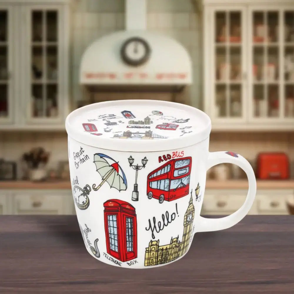 Lesser & Pavey London Sketch Mug & Coaster