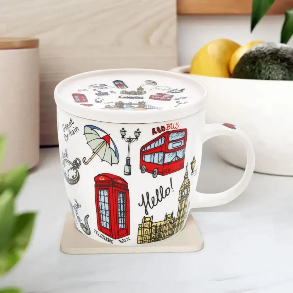 Lesser & Pavey London Sketch Mug & Coaster
