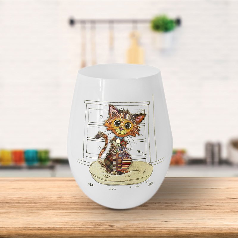 Lesser & Pavey Kimba Kitten Stemless Glass