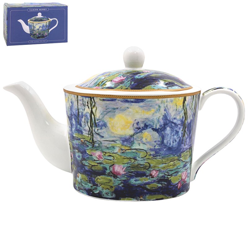 Lesser & Pavey Monet Tea Pot Waterlillies
