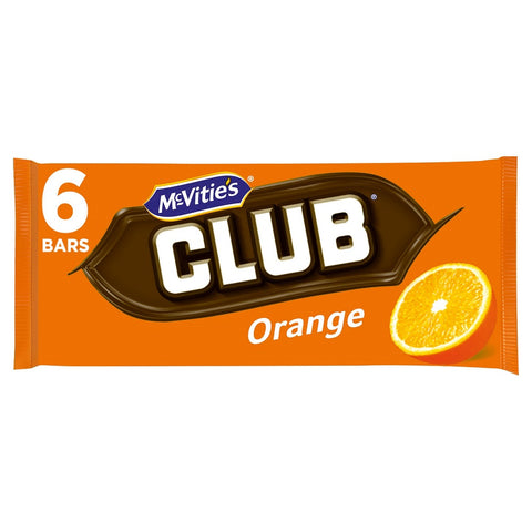 McVities Club Orange Biscuits 6pk