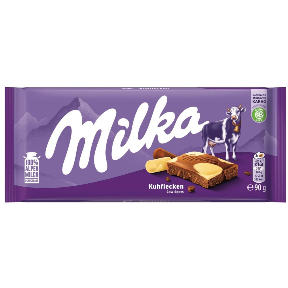 Milka Cow Spots Chocolate 90g