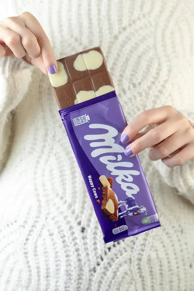 Milka Alpine Happy Cow Chocolate Bar 100g