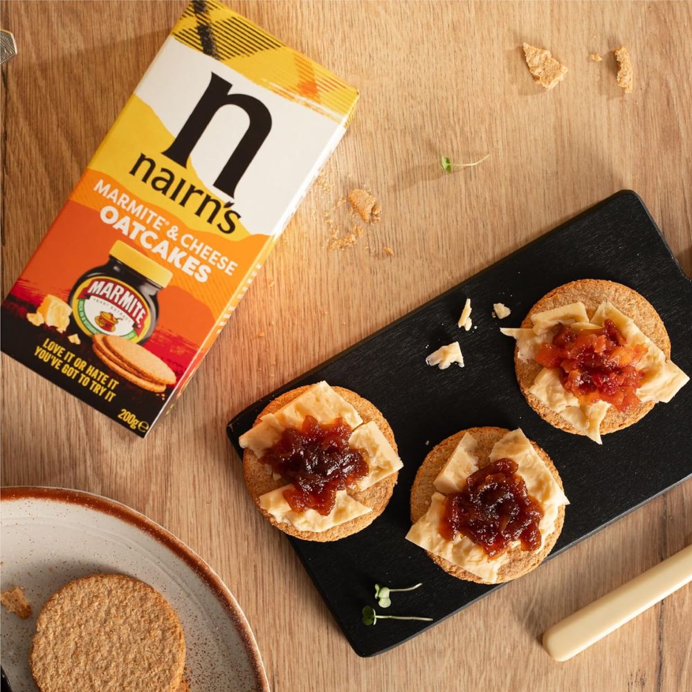Nairns Marmite & Cheese Oatcake 200g