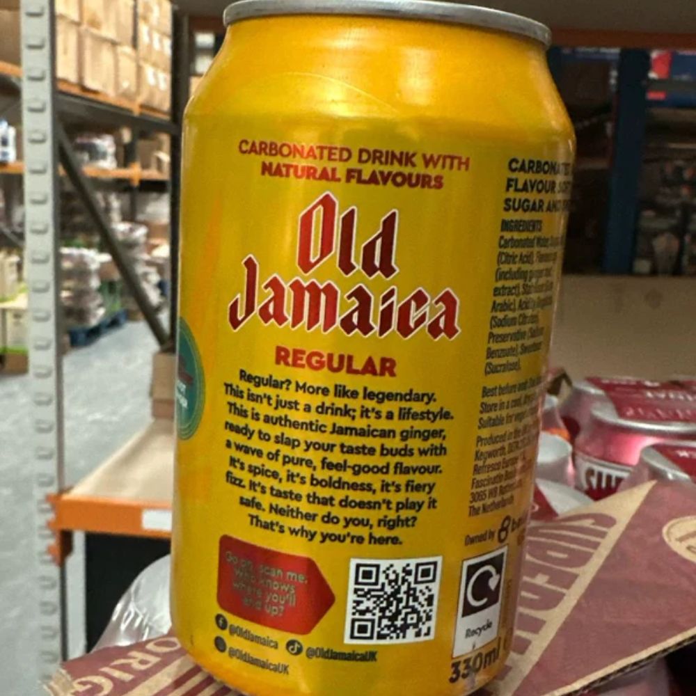 Old Jamaica Ginger Non-Alcoholic Beer Can 330ml