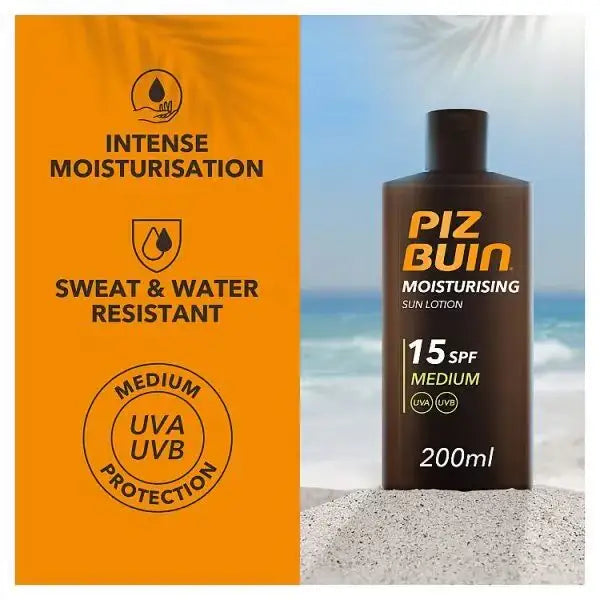 Piz Buin Moisturising Sun Lotion SPF15-200ml