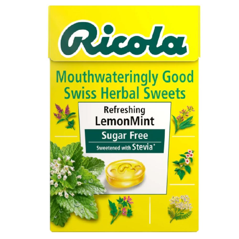 Ricola Sugar Free Lemon Mint with Vitamin C 45g