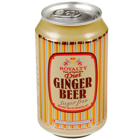 Royalty Diet Non Alcoholic Ginger Beer 330ml