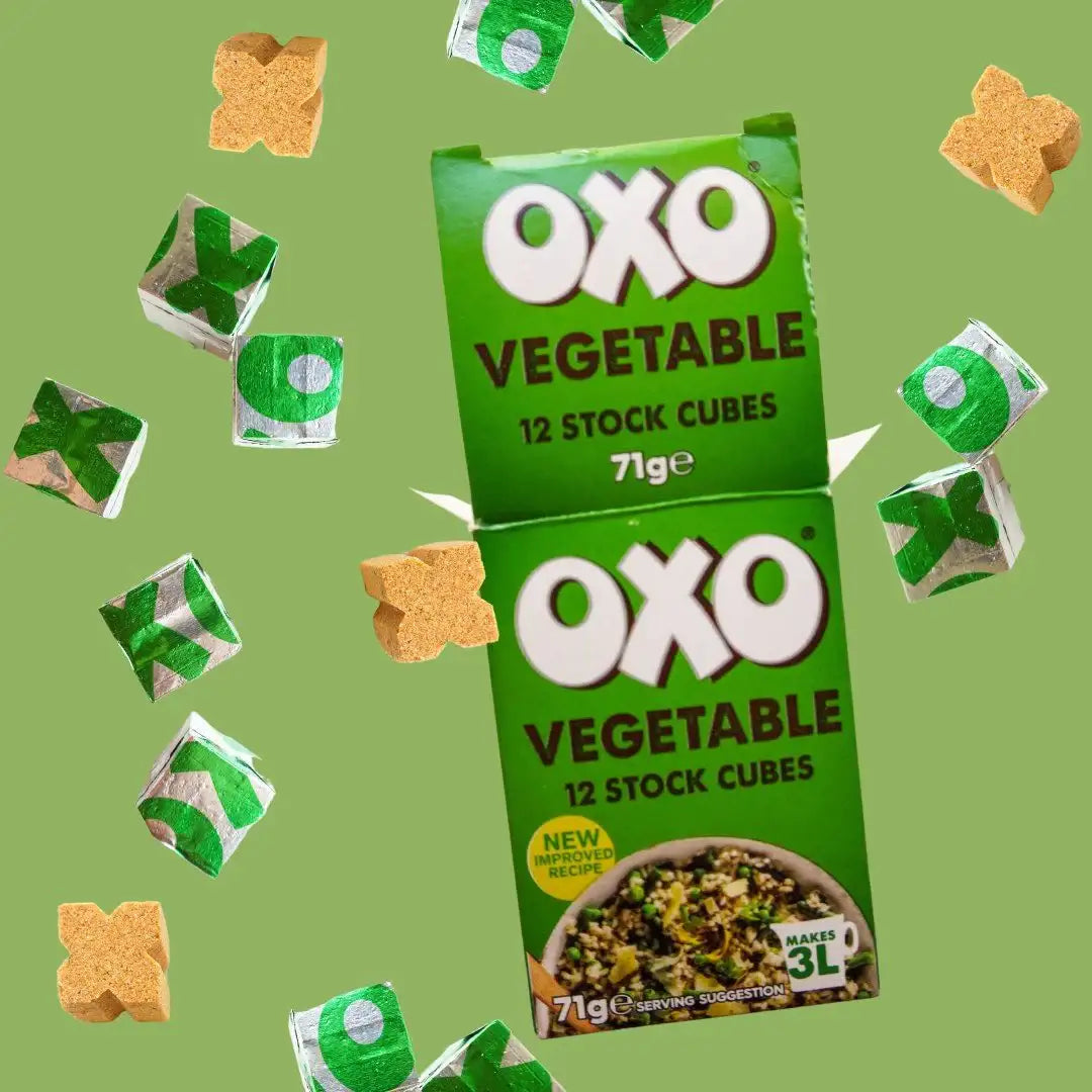 Stock Cubes 12 Pack - Rich Flavor, Fast! | OXO – British Food Supplies