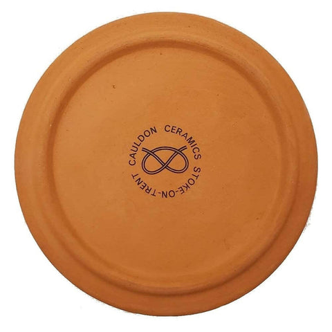 Cauldon Redware Medium Storage Jar in Terracotta Brown with Logo - British Food Supplies