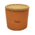 Cauldon Redware Medium Tea Storage Jar in Terracotta Brown