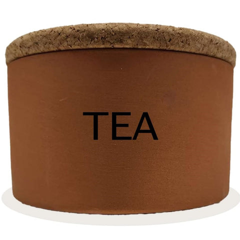 Cauldon Redware Small Tea Storage Jar in Terracotta Inner Glazed