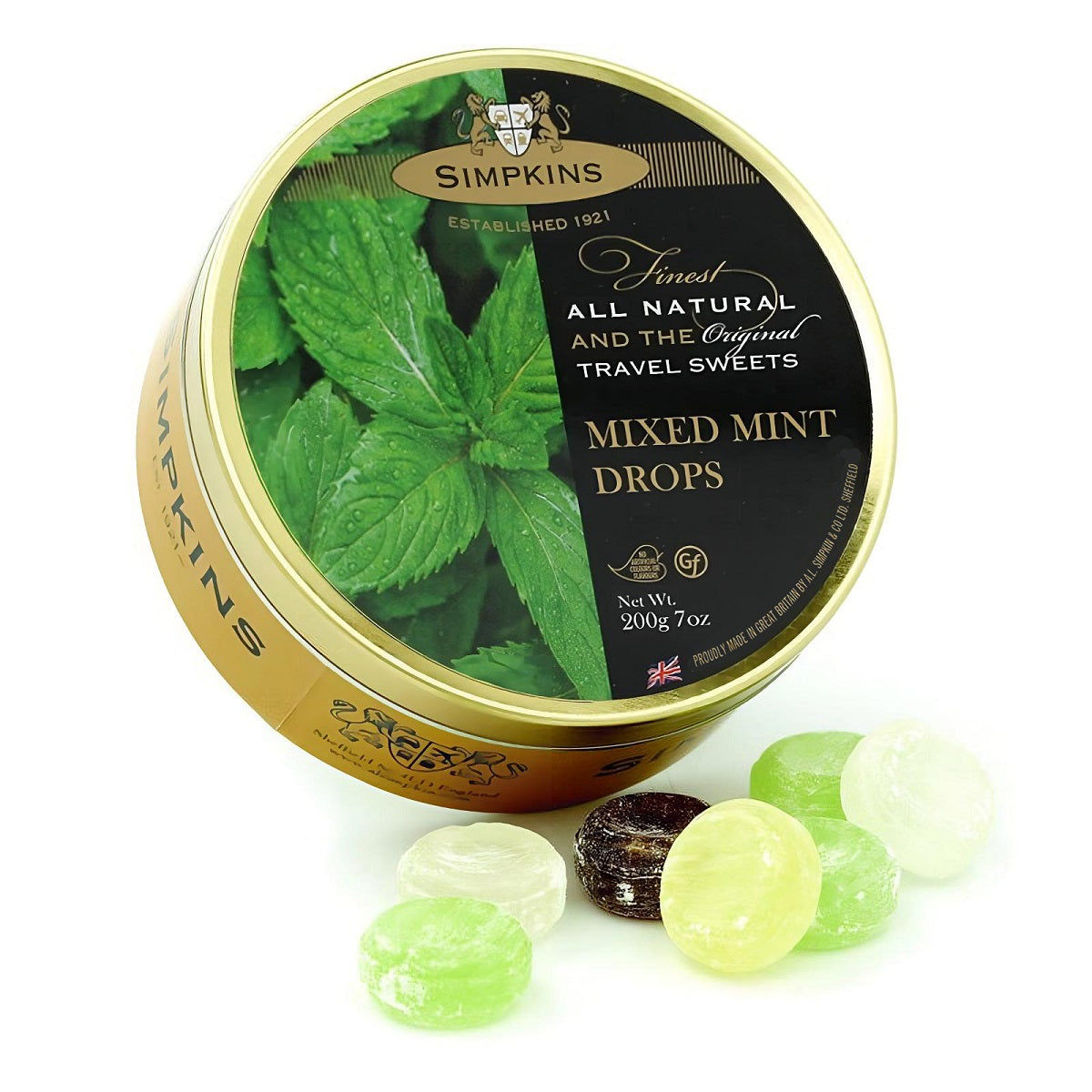 Simpkins Mixed Mint Drops 200g product image