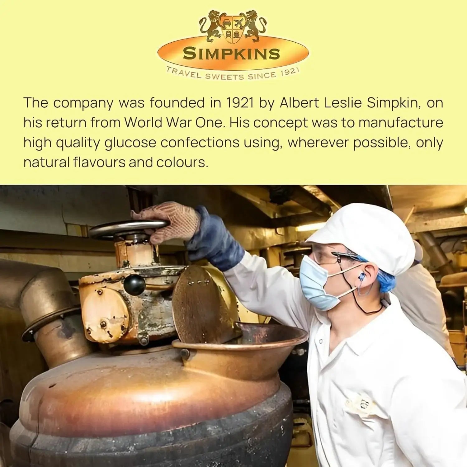 Simpkins Classic Mulled Wine Flavour Travel Sweets 200g