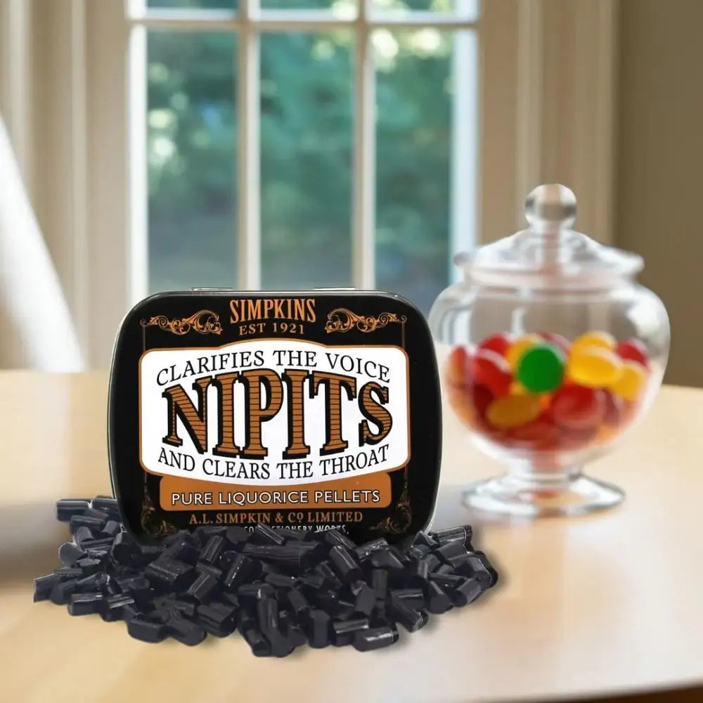 Simpkins Nipits Liquorice Pellets 12g