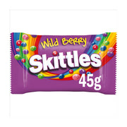 Skittles Crazy Sour Flavour Candy 45g Sour Fruity Chewy Sweets Bag