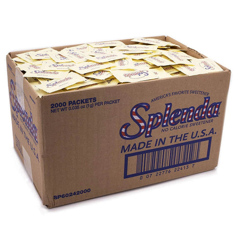 Splenda No Calorie Sweetener 2000 Sachets