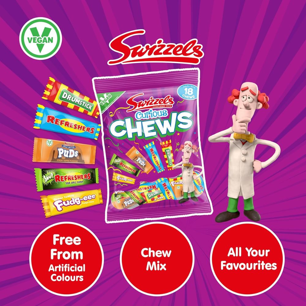 Swizzels Curious Chews Bag 135g