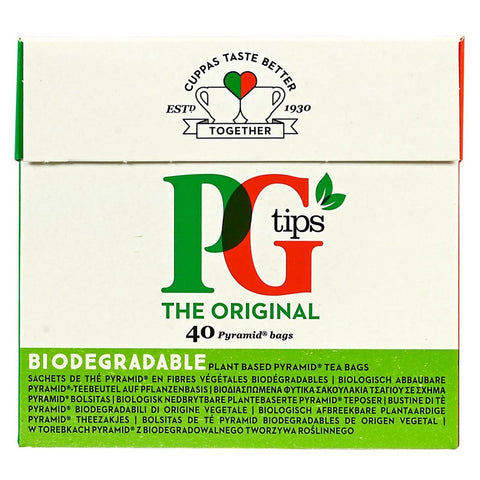 PG Tips The Original Black Tea Bags 40pcs